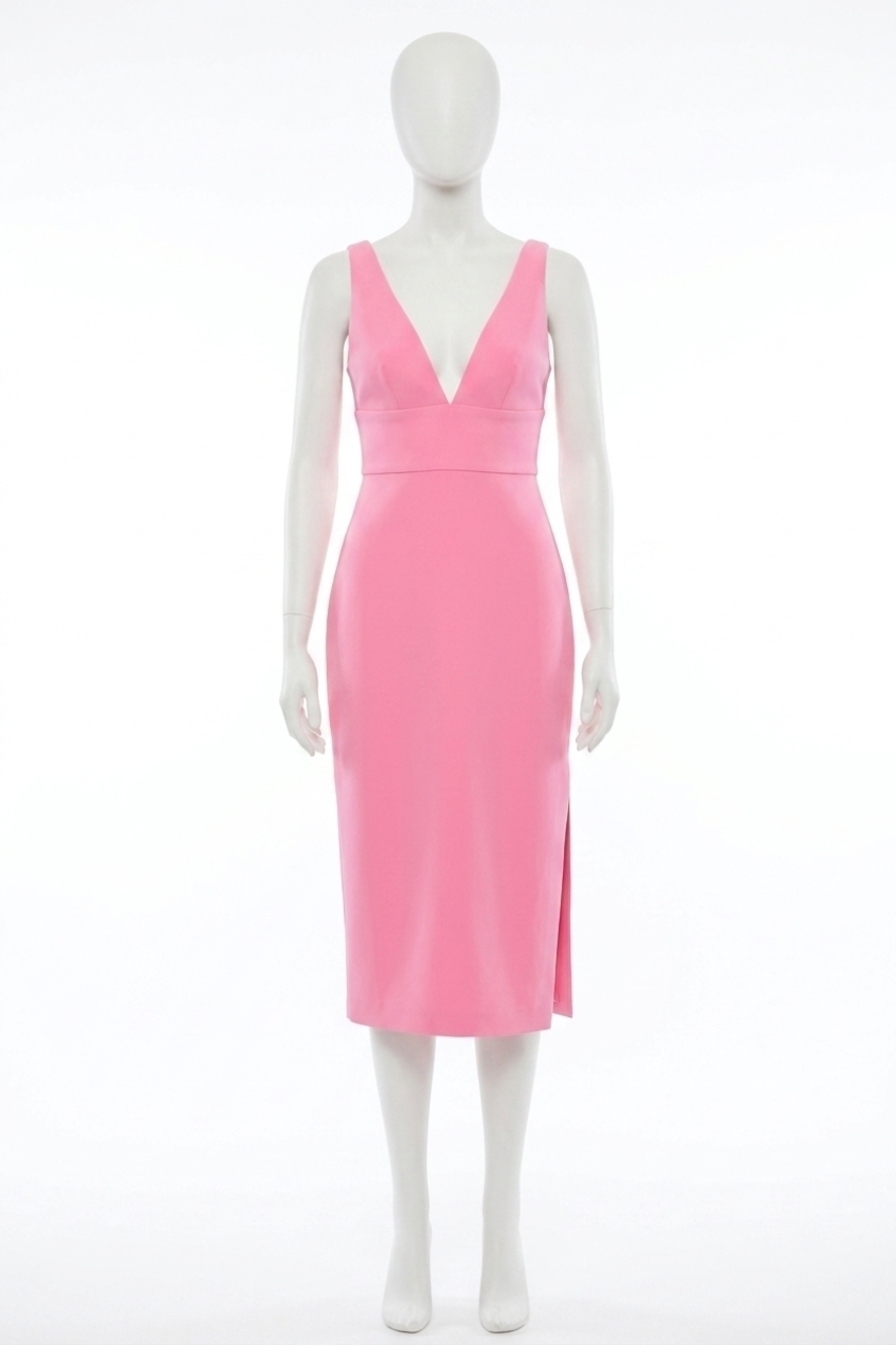 NEW AMANDA UPRICHARD nelly dress in shocking pink